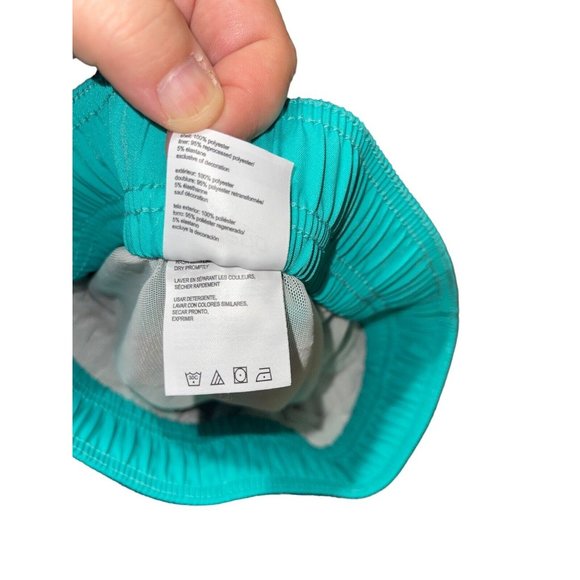 SPEEDO Men's 9" Swim Trunks - Teal/Black Size Small - Picture 8 of 11